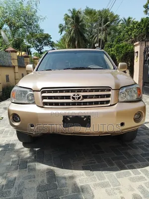 Toyota Highlander Limited V6 2006 Gold