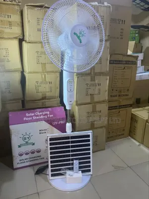 Solar Rechargeable Fan