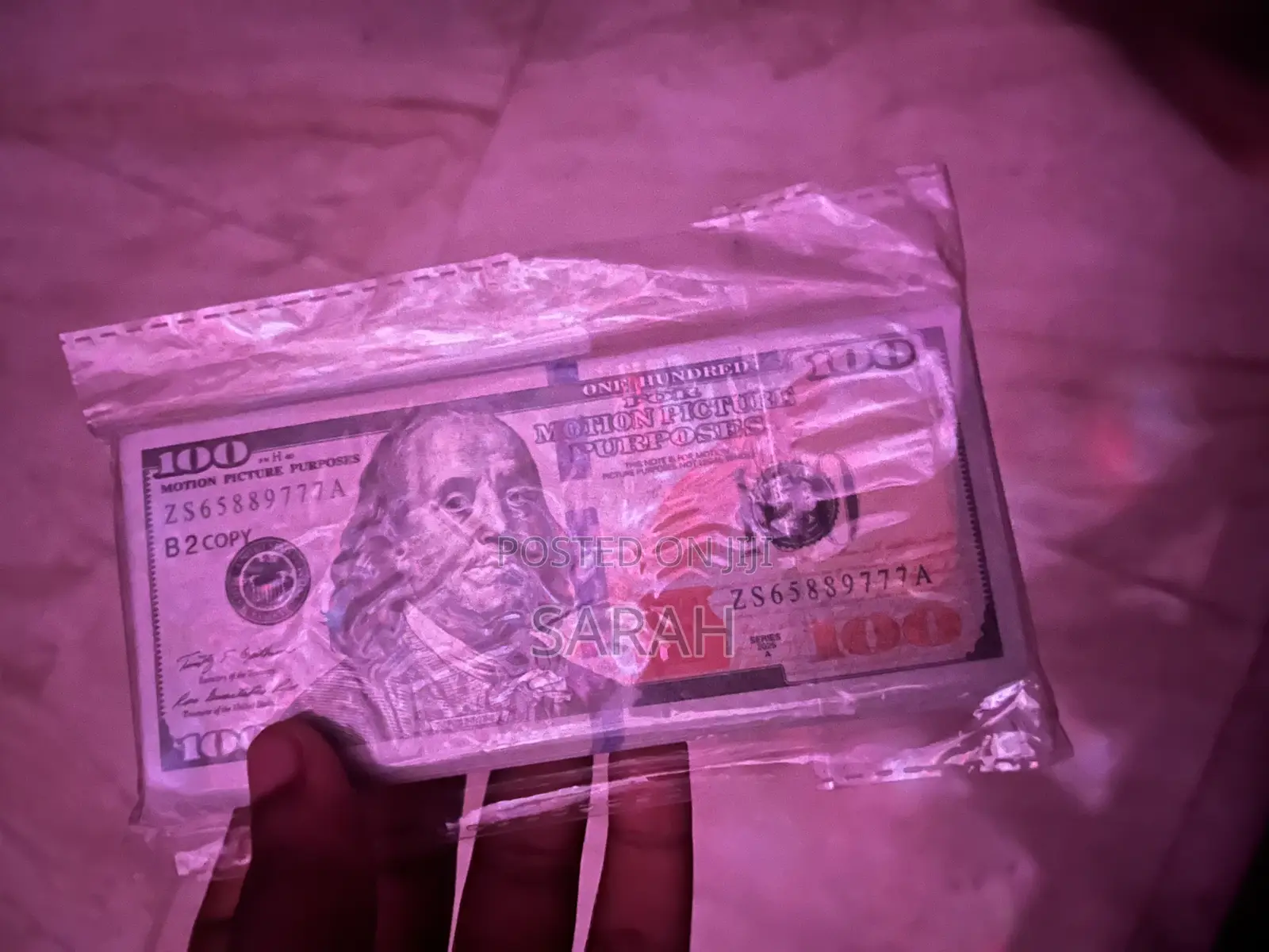 Prop Dollar Bills-100in 1 Bundle