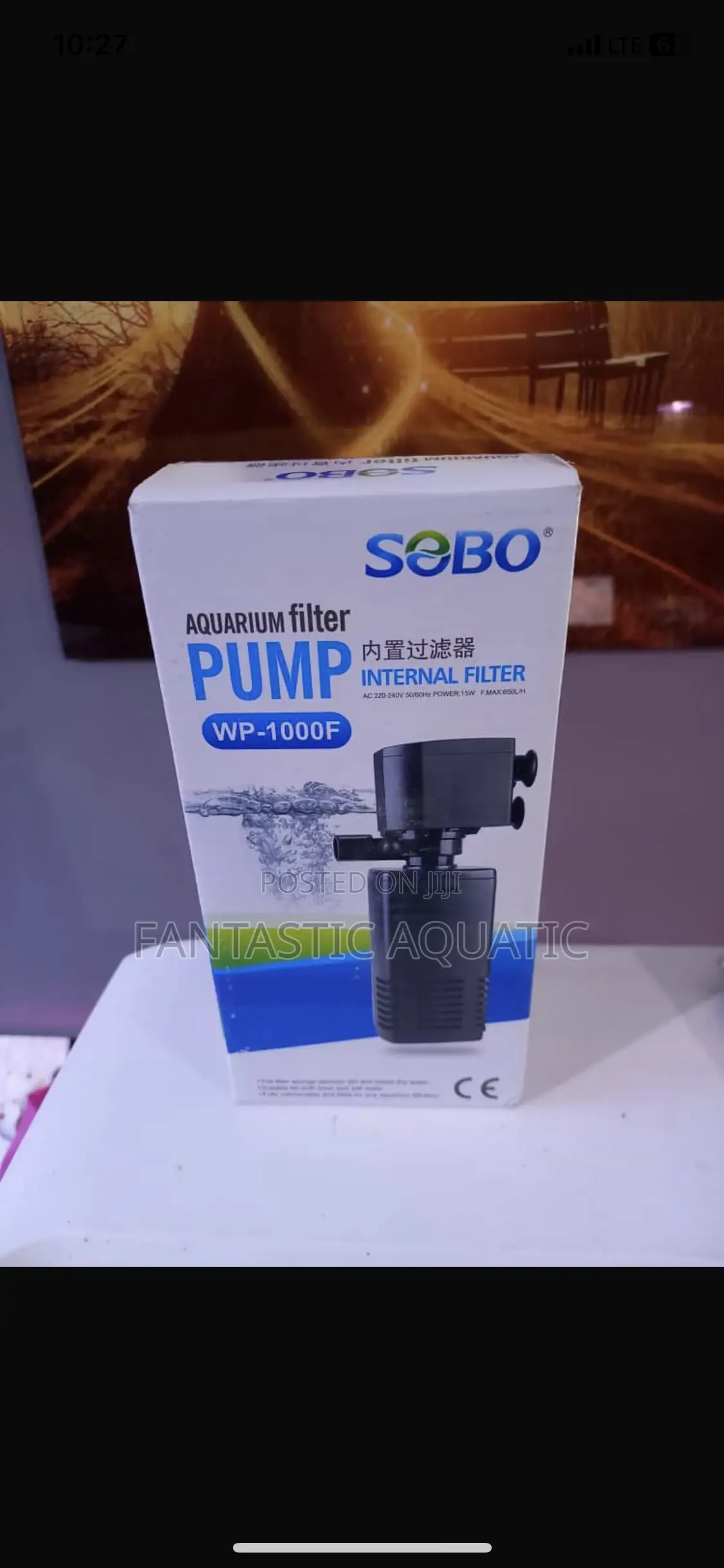 Wp 100f Aquarium Filter Pump