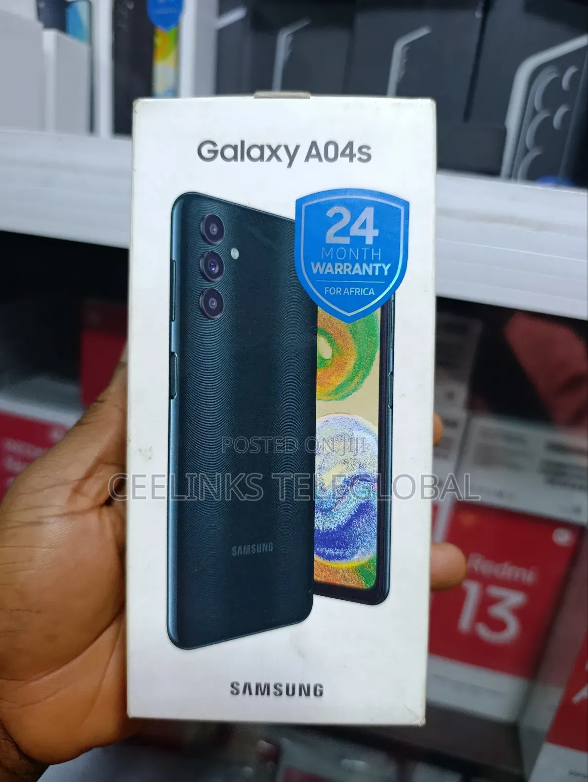 New Samsung Galaxy A04s 64 GB Black