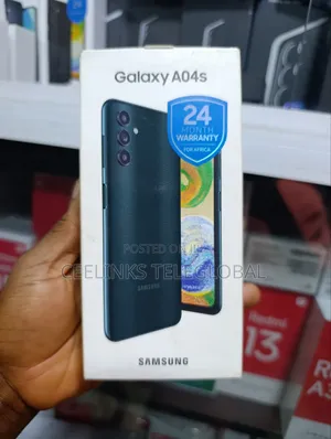 New Samsung Galaxy A04s 128 GB Black