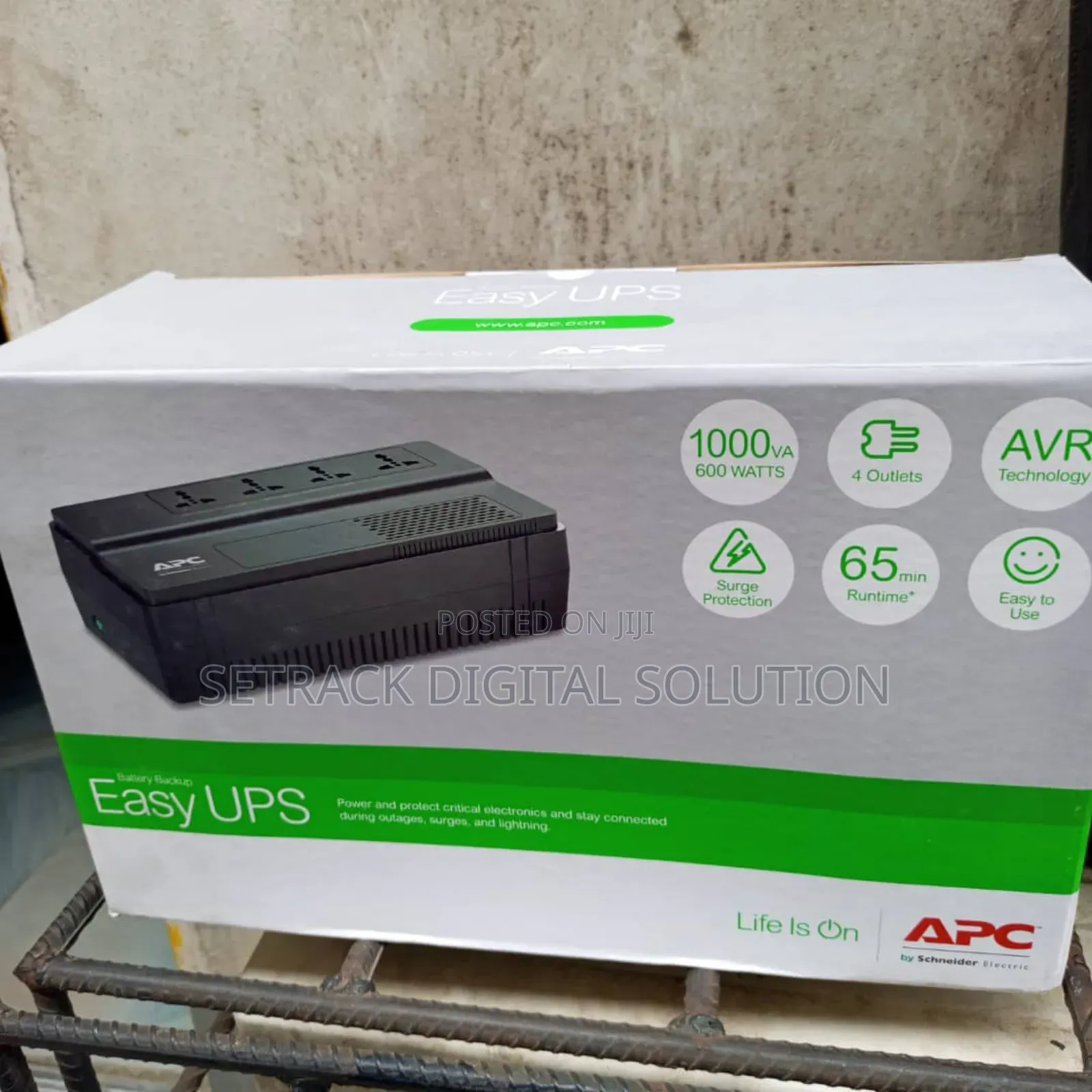 Apc 1000va 600watts Easy Ups Battery Backup