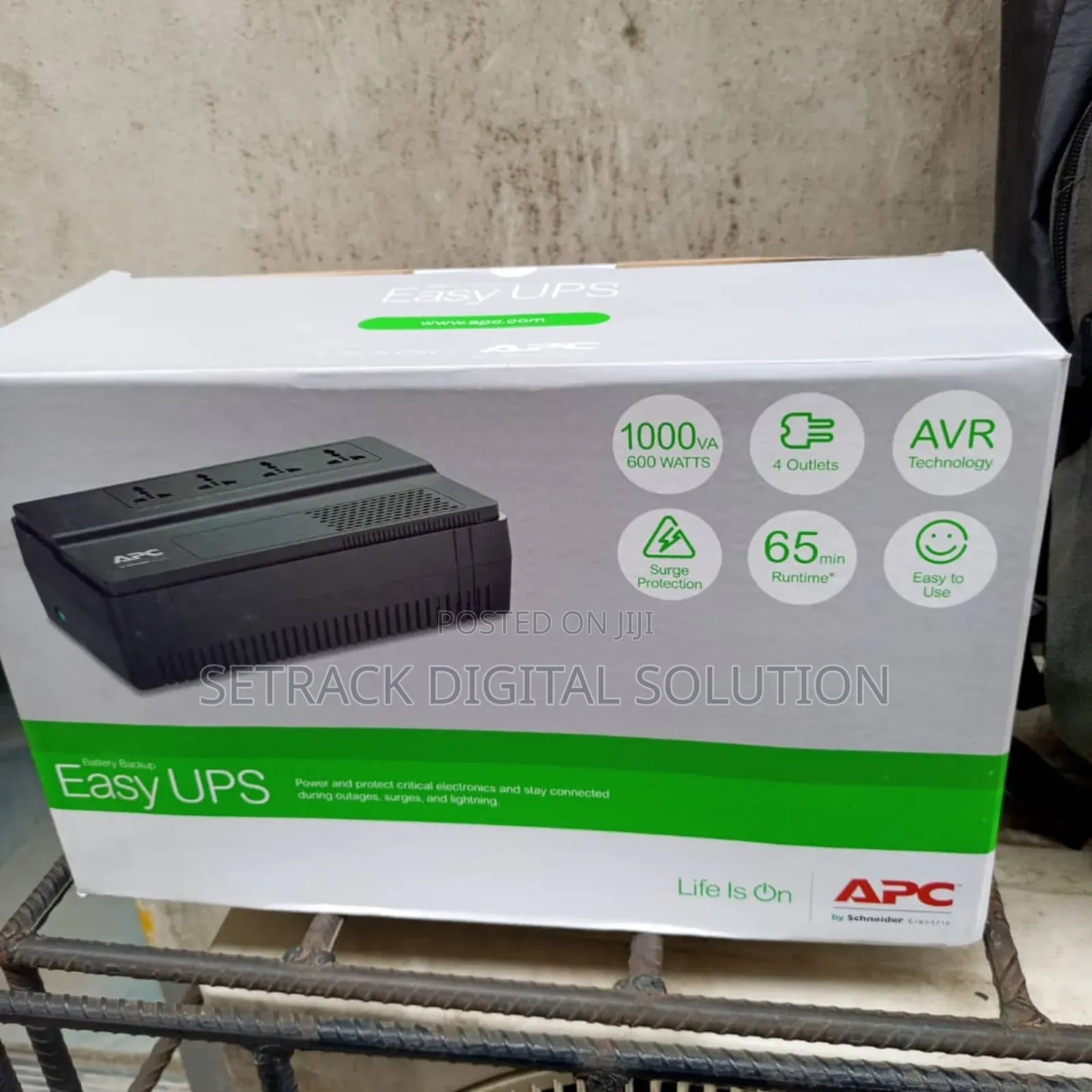 Apc 1000va 600watts Easy Ups Battery Backup