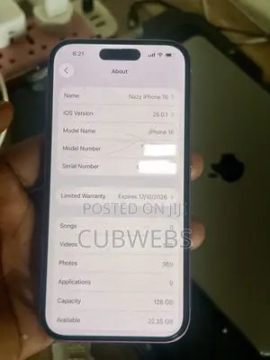 Apple iPhone 16 128 GB Pink