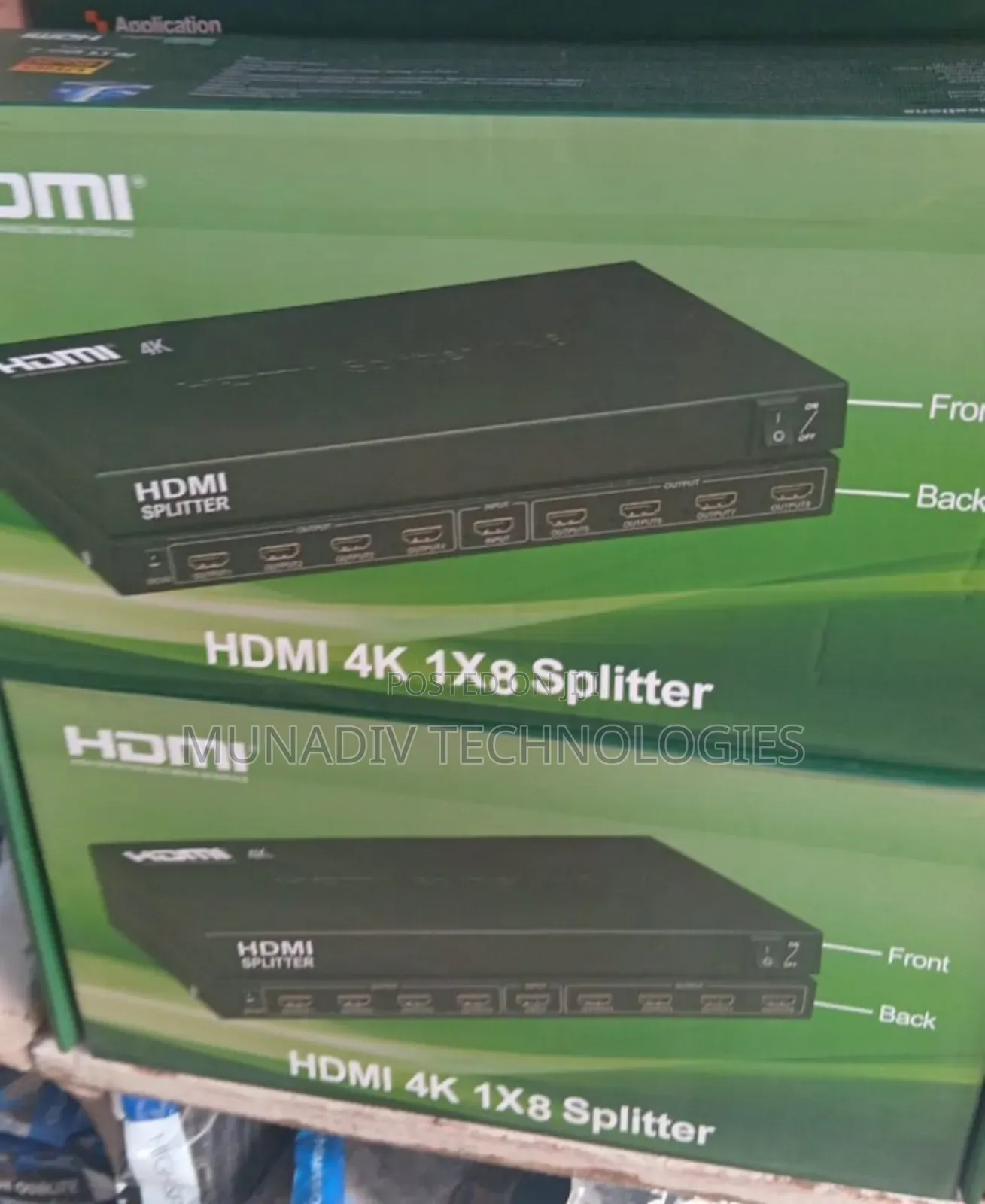 Hdmi Splitter 1x8