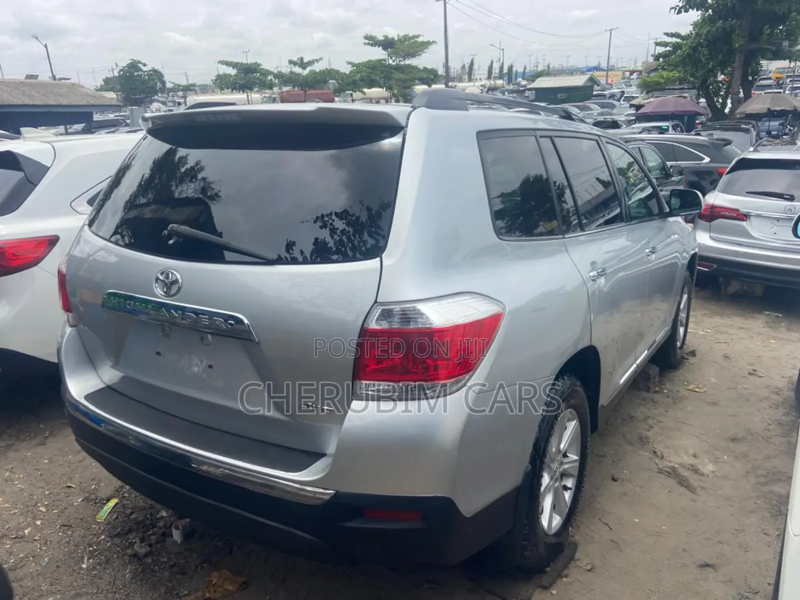 Toyota Highlander Limited 2012 Silver