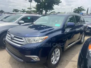 Toyota Highlander Limited 2012 Blue