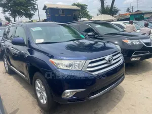 Toyota Highlander Limited 2012 Blue