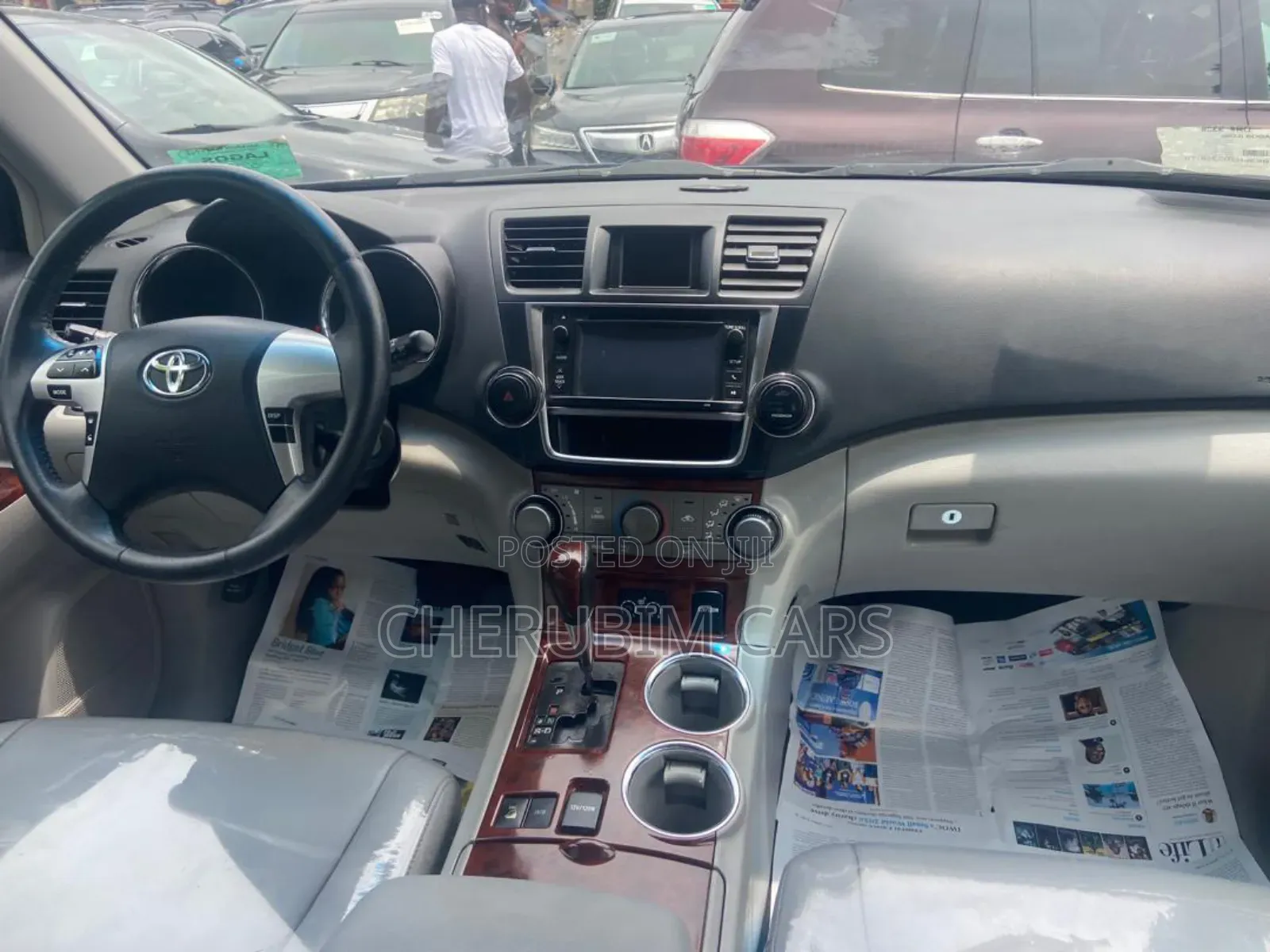 Toyota Highlander Limited 2012 Blue