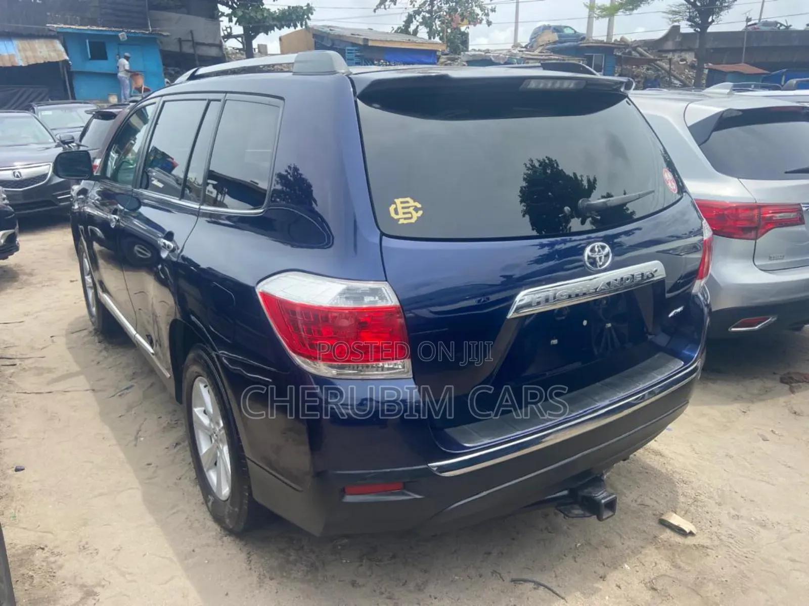 Toyota Highlander Limited 2012 Blue