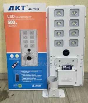Exclusive 500w Akt Solar Street-Light With Cob Eye and Big Body