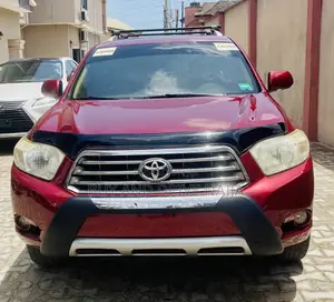 Toyota Highlander Limited 2008 Red