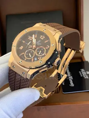 Hublot Rubber Strap Wristwatch