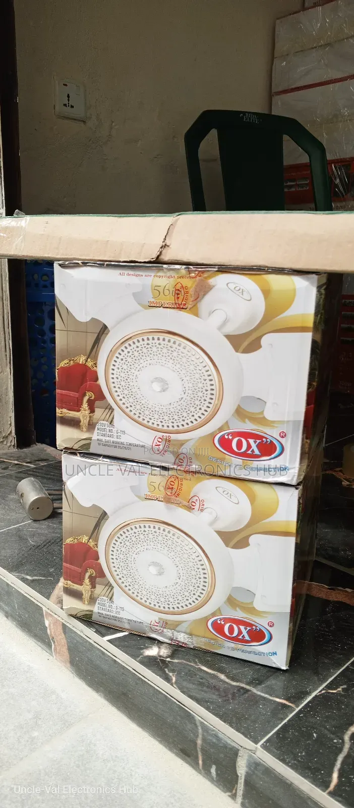 Ox 56" Long Blade Ceiling Fan