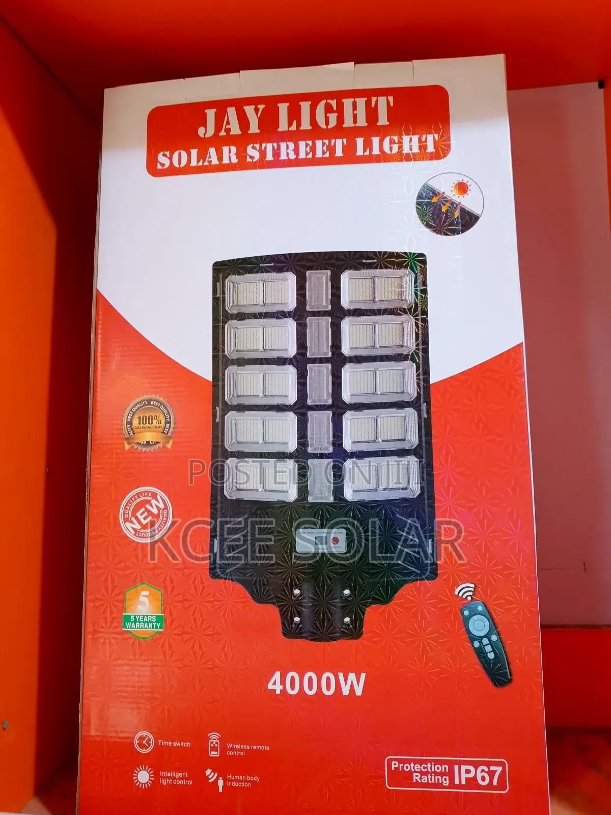 4000w Jay Solar Street Light