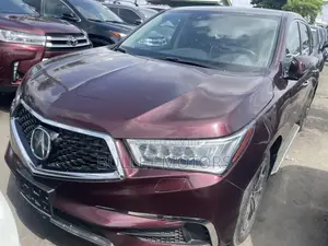 Acura MDX w/Advance & Ent. Pkgs SH-AWD 2017 Burgundy