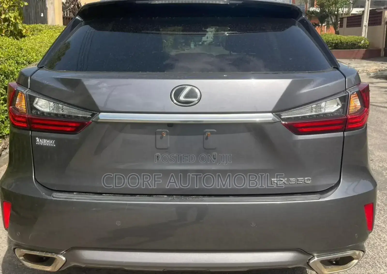 Lexus RX 350 AWD 2017 Gray