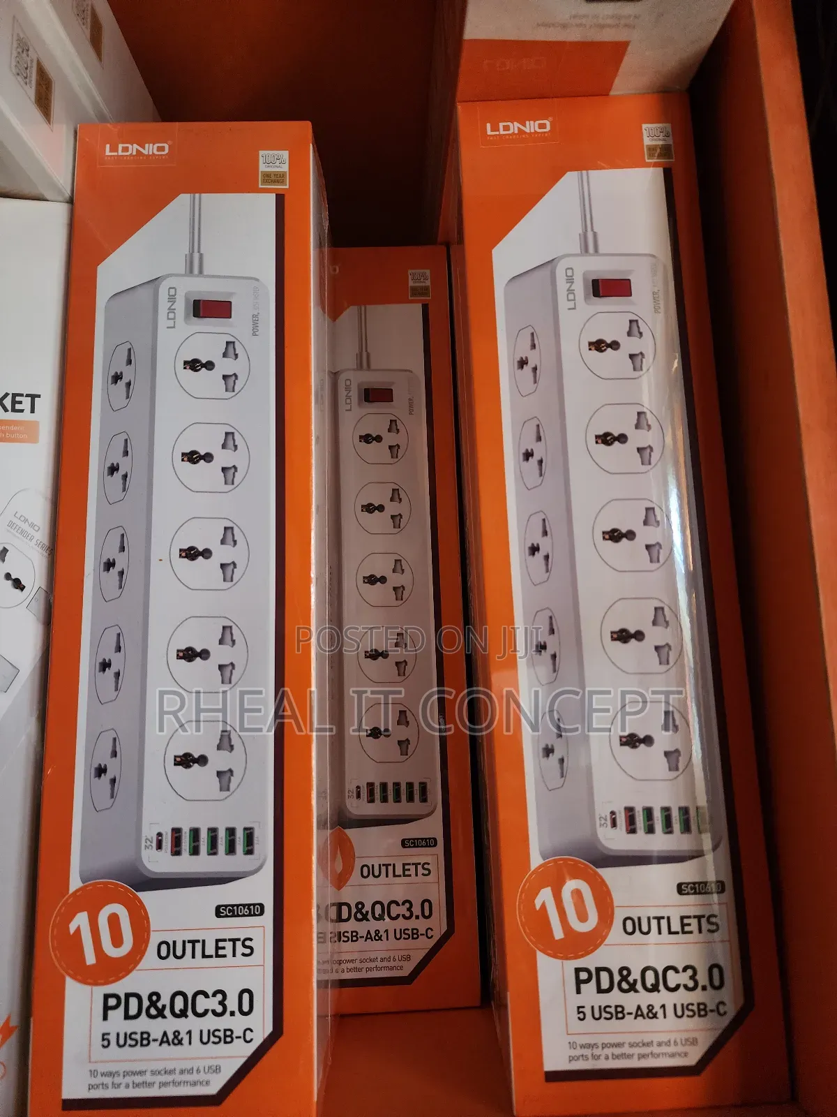 Ldnio Sc10610 10 Socket Outlets With Surge Protection