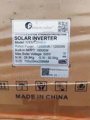 Felicity Solar Inverter 12kva 48v Hybrid