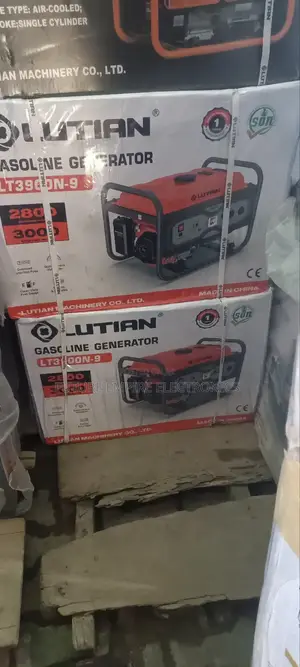 Original 4.5kva Lutian Gen Silent Noisy % Copper Coil