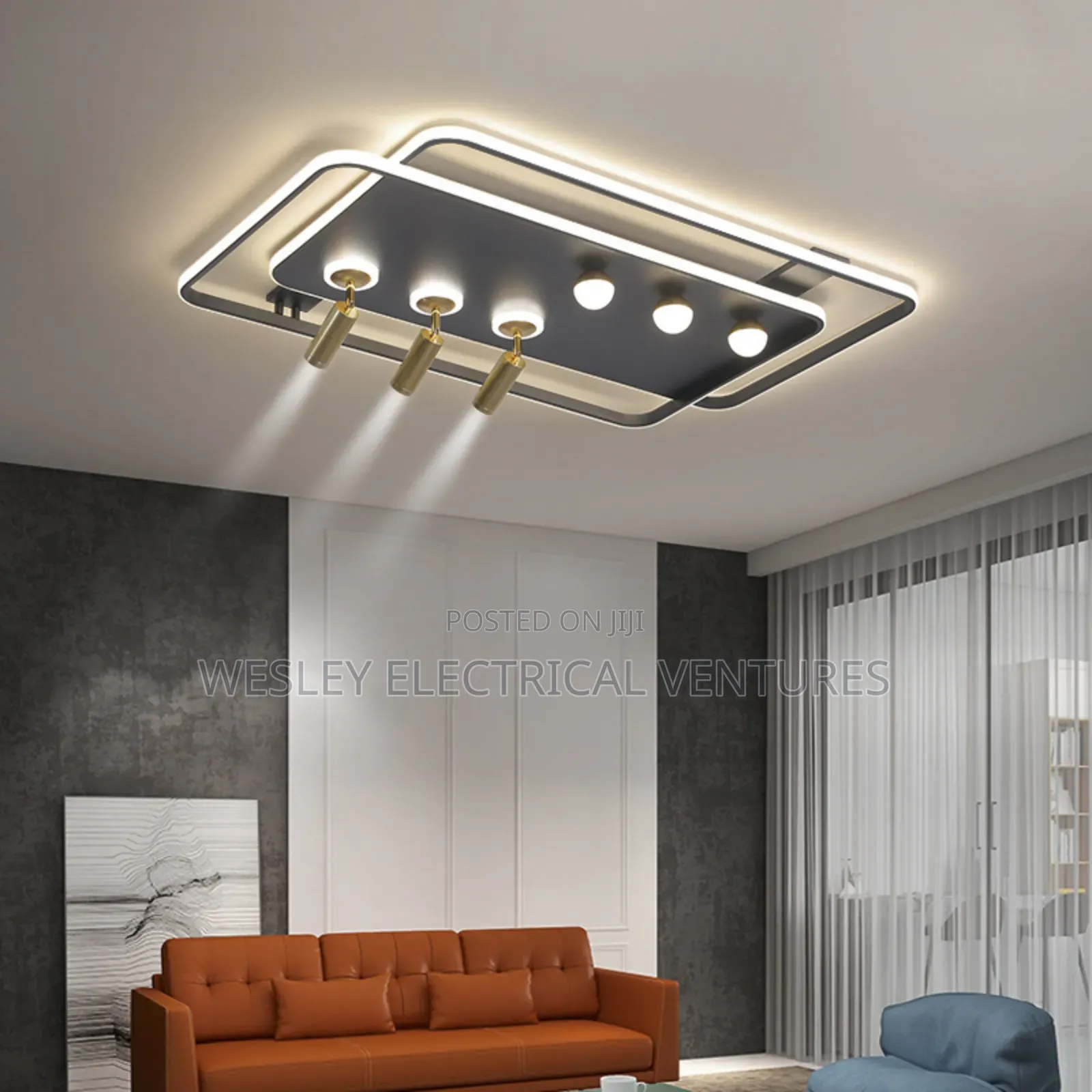 Table Size Led Ceiling Fitting