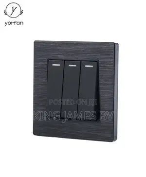 Black Switches and Socket