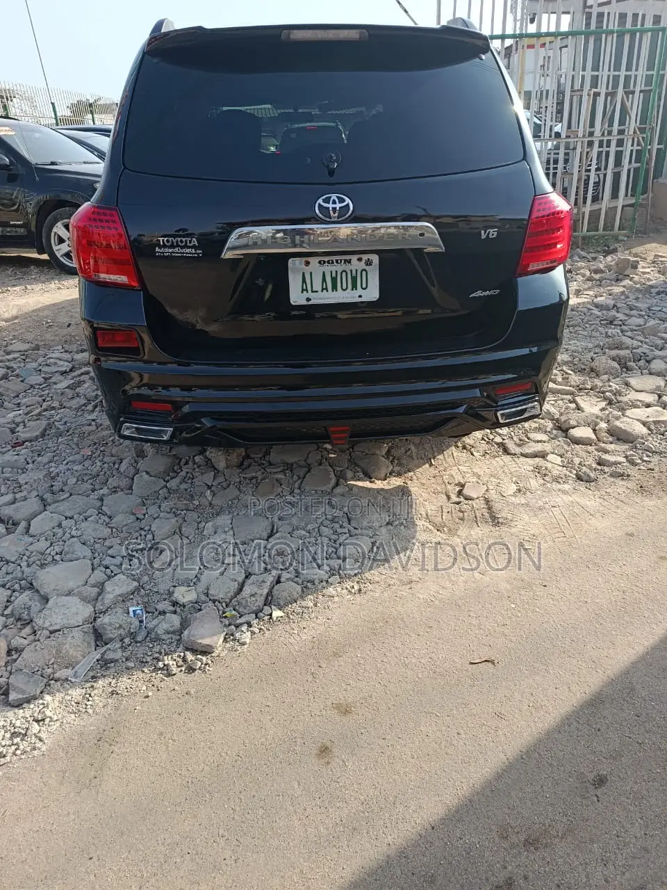 Toyota Highlander 2019 Black