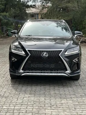 Lexus RX 350 F Sport FWD 2017 Black