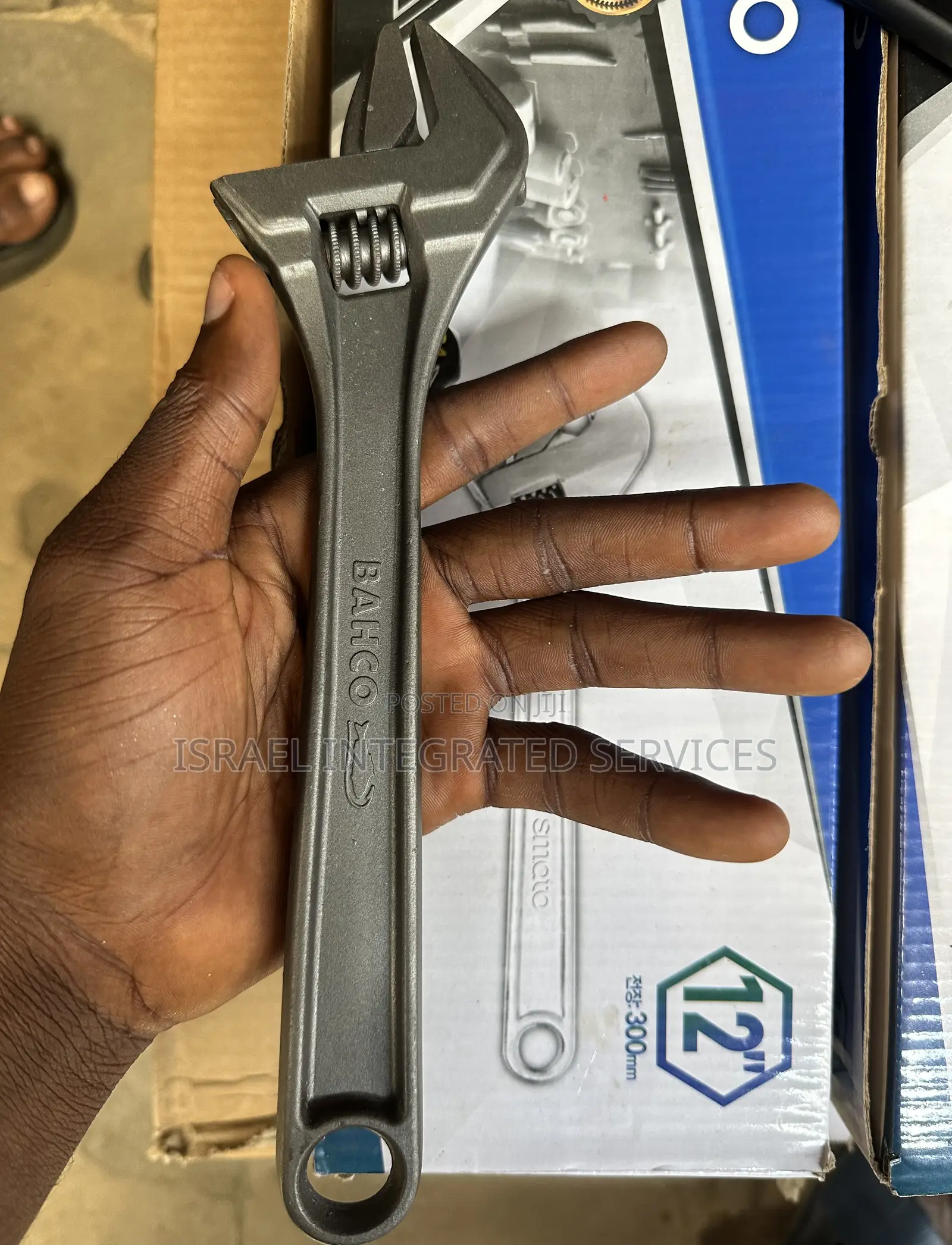 Bahco Adjustable Wrench 250mm 10”