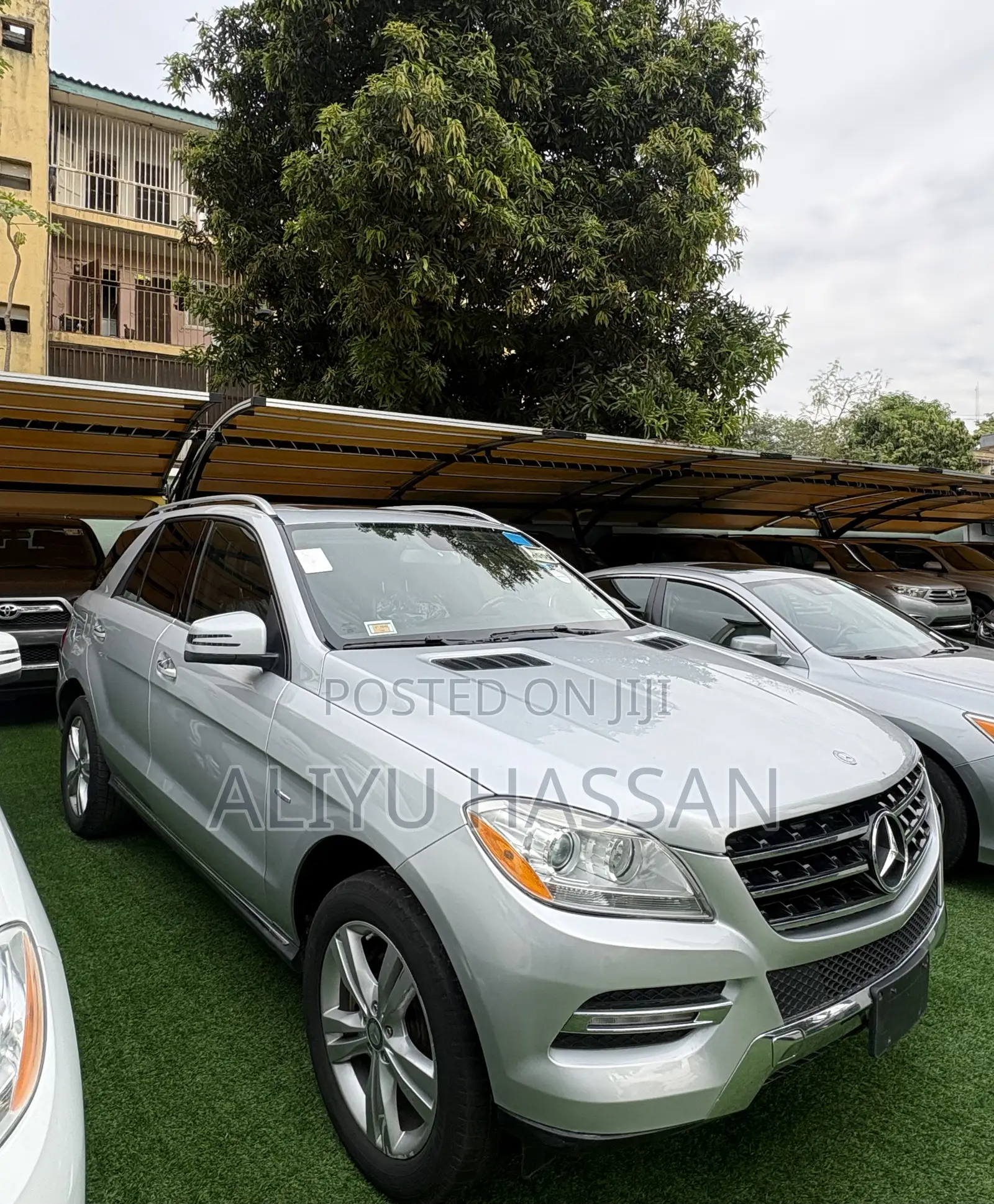 Mercedes-Benz M Class 2012 Silver