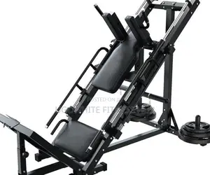 2-in-1 Leg Press and Hack Squat Machine