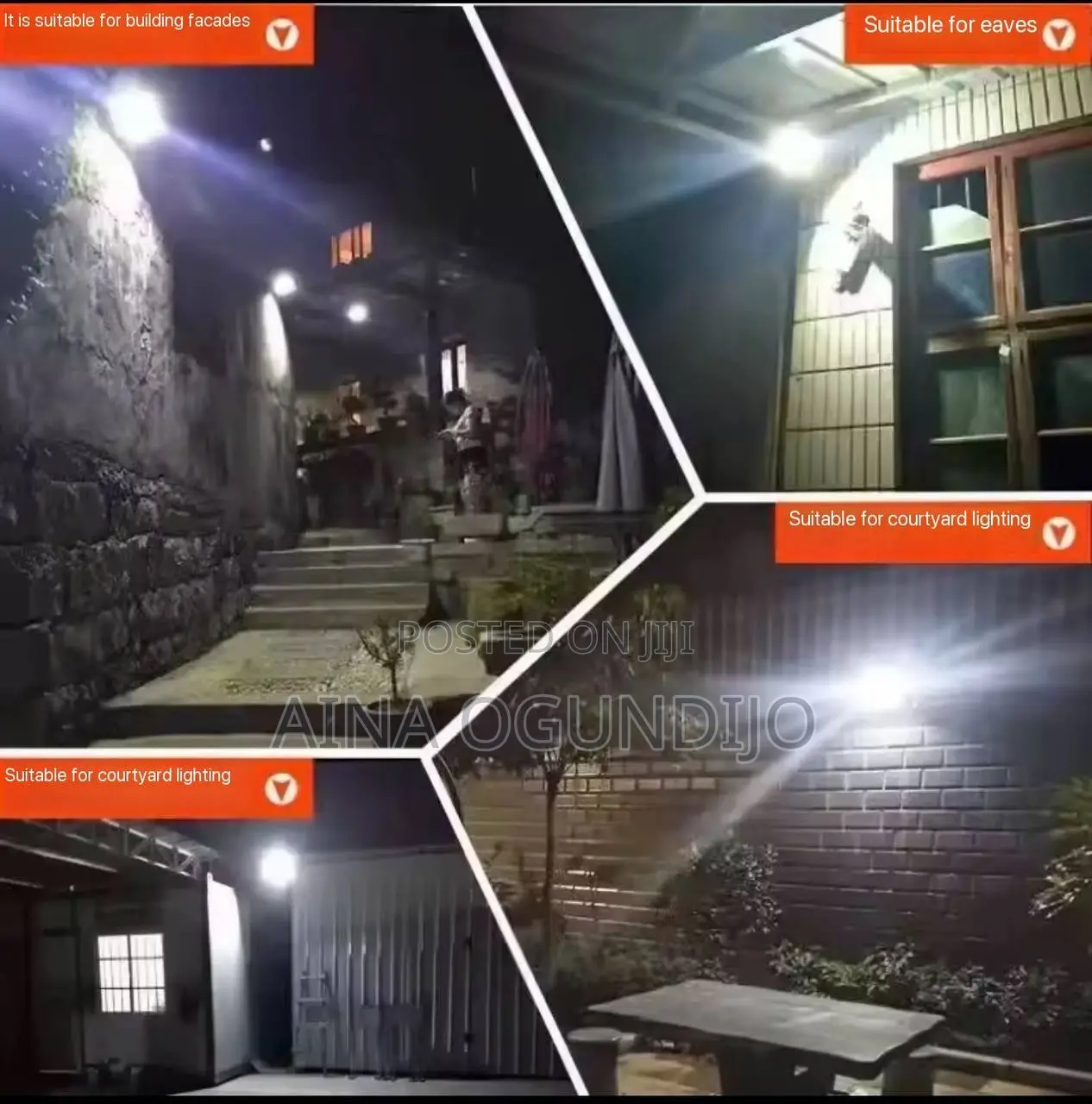 Ultra-Bright Solar Flood Light With Remote Control (500w)