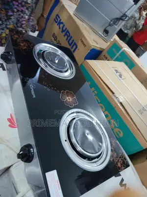 Energy Saving Qasa 2 Burner Infrared Table Top Gas Stove