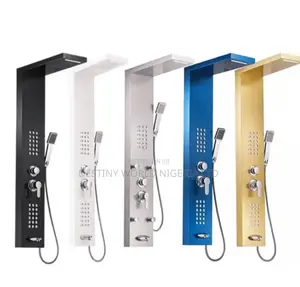 Shower Panel Wall Mounted Stainless Steel Waterfall