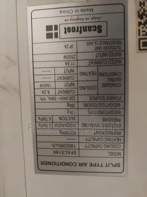 2hp Scanfrost Ac Split Unit