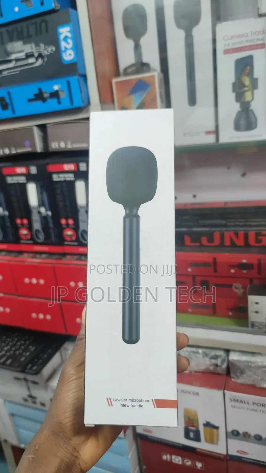 This Is a Wireless Interview Handheld Microphone Mount Adapteras