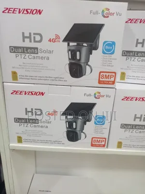 Hd Dual Len's PTZ Solar 8mp Camera