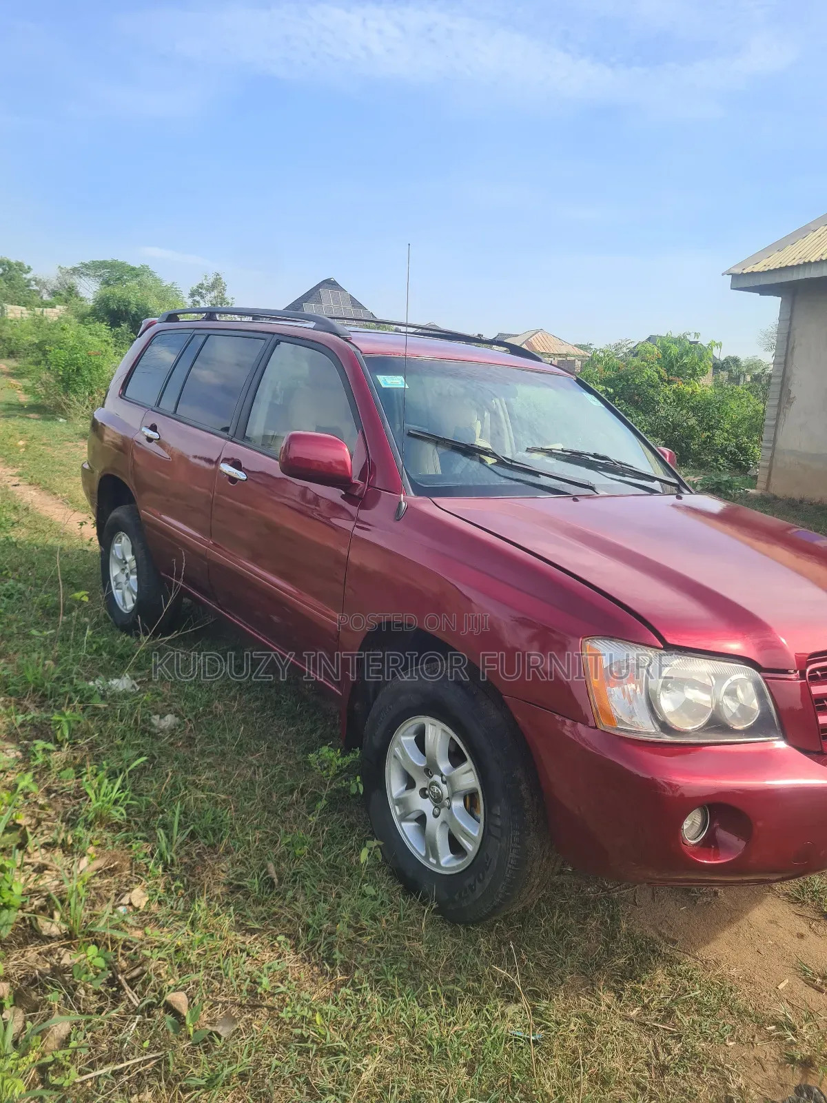 Toyota Highlander 2003 Red