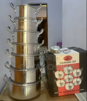 Set of Pot Aluminum 7 Set