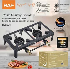 Raf 2 Burner Home Cooking Gas.