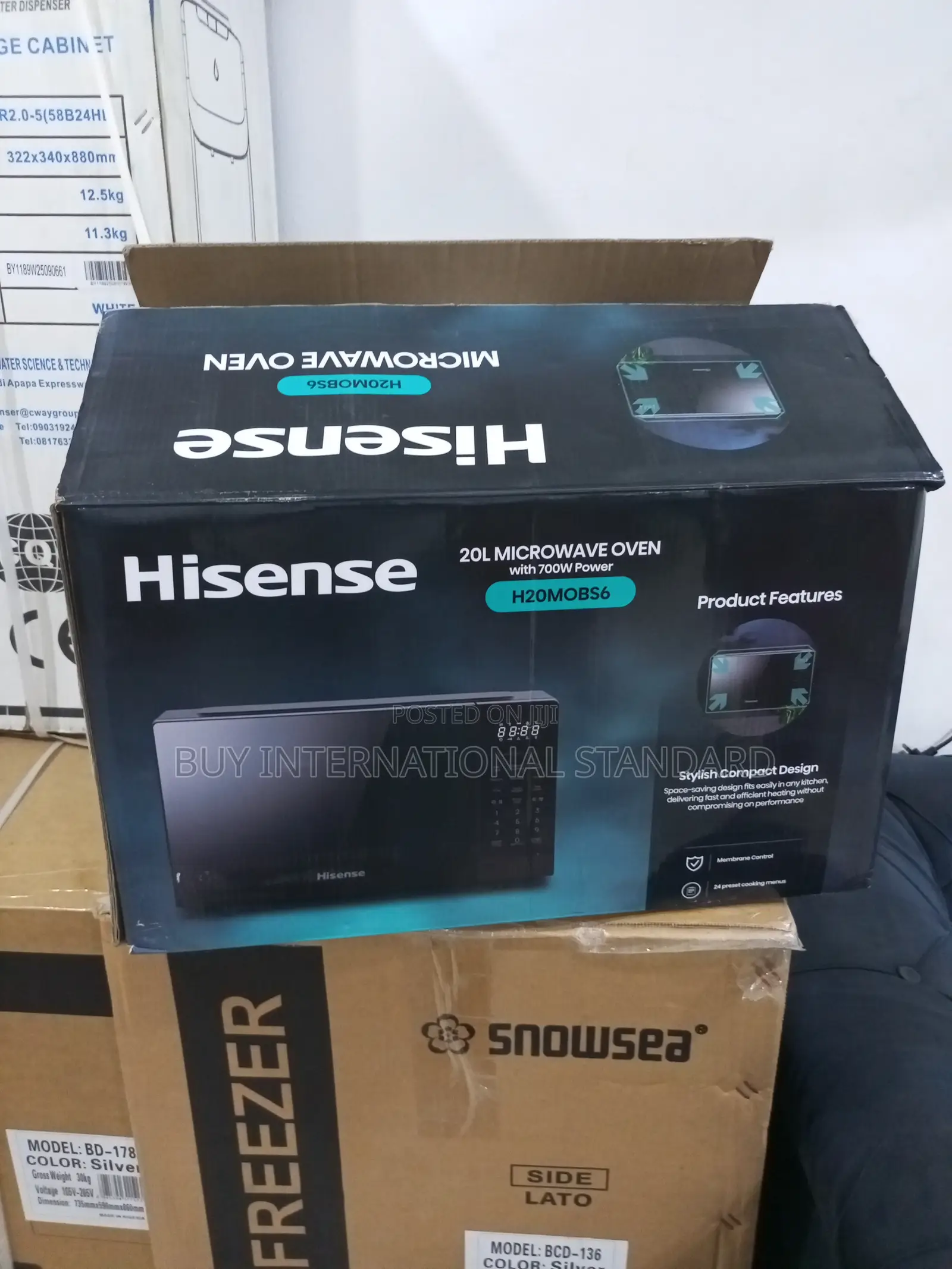 Hisense 20l Microwave With Easy Controls