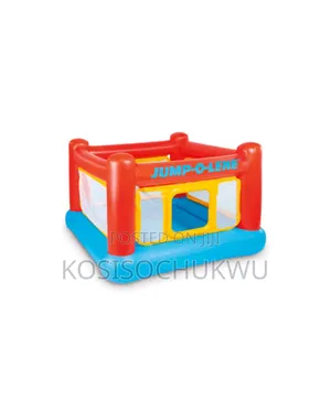 Intex Jump-O-Lene Inflatable Bouncer Play House 48260