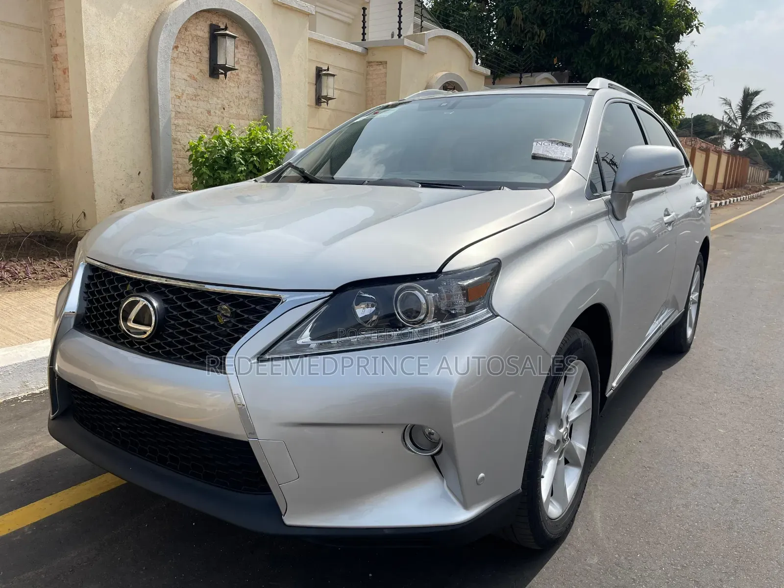 Lexus RX 350 2011 Silver