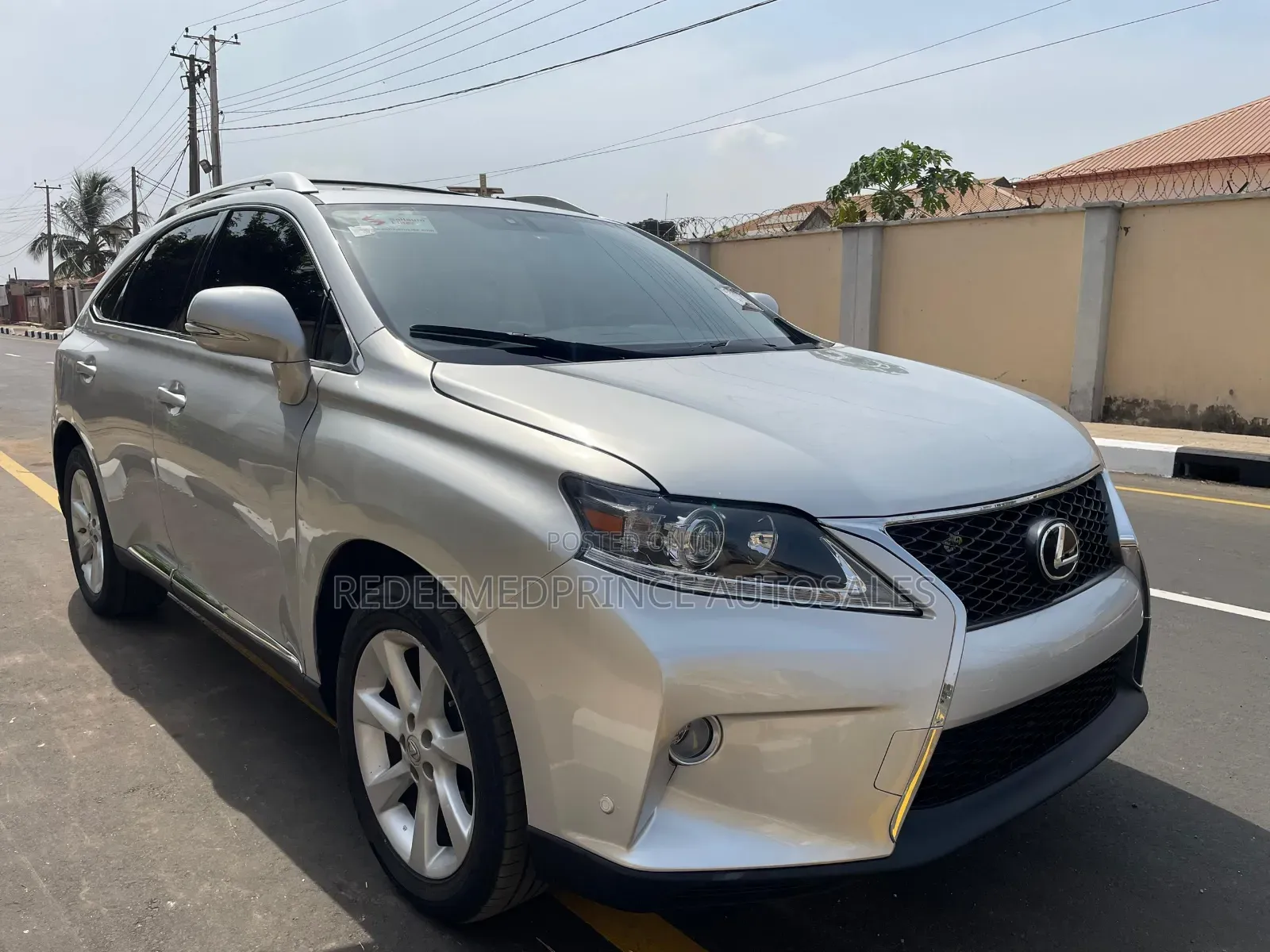 Lexus RX 350 2011 Silver
