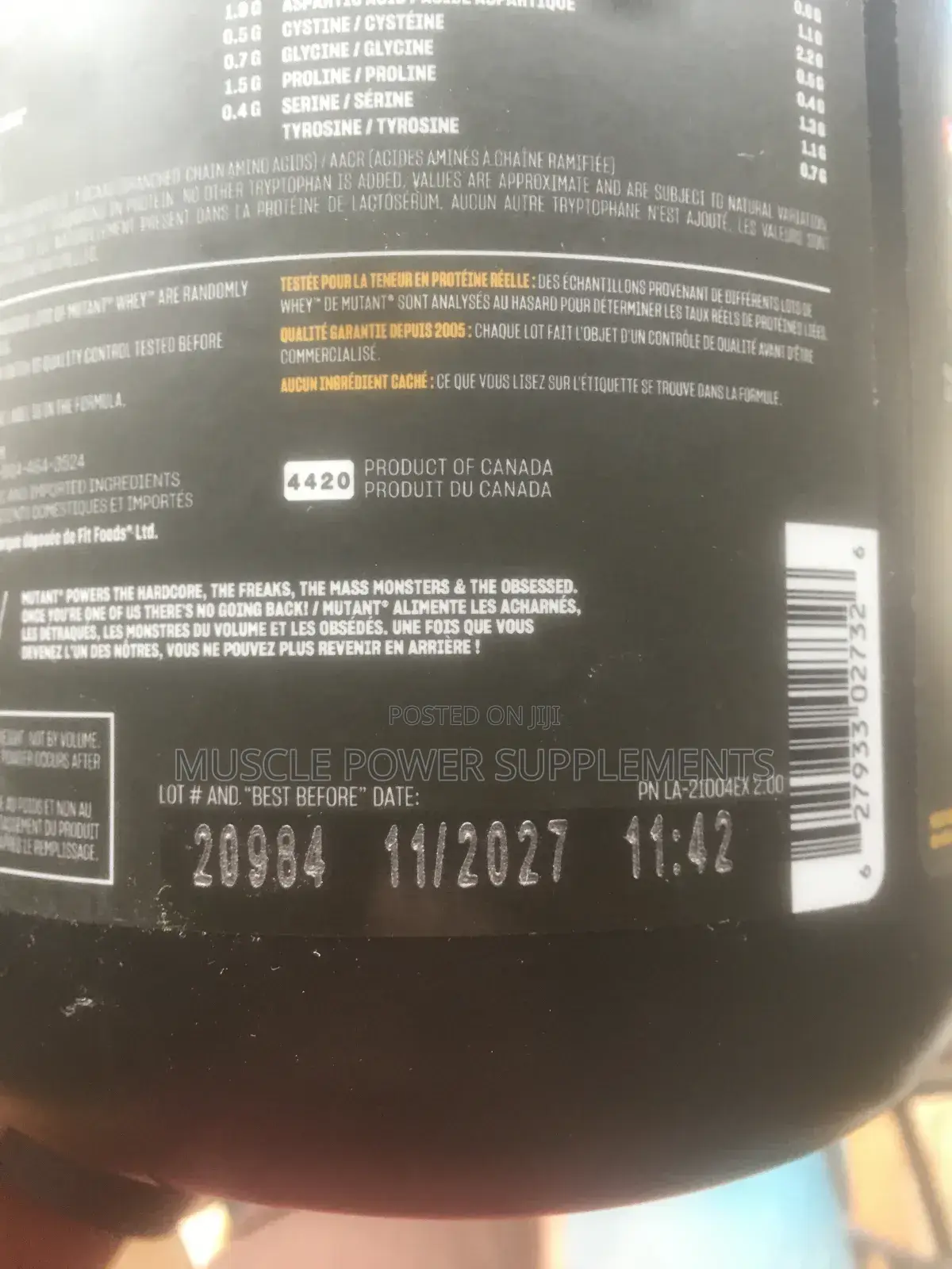 Mutant Whey 2lbs