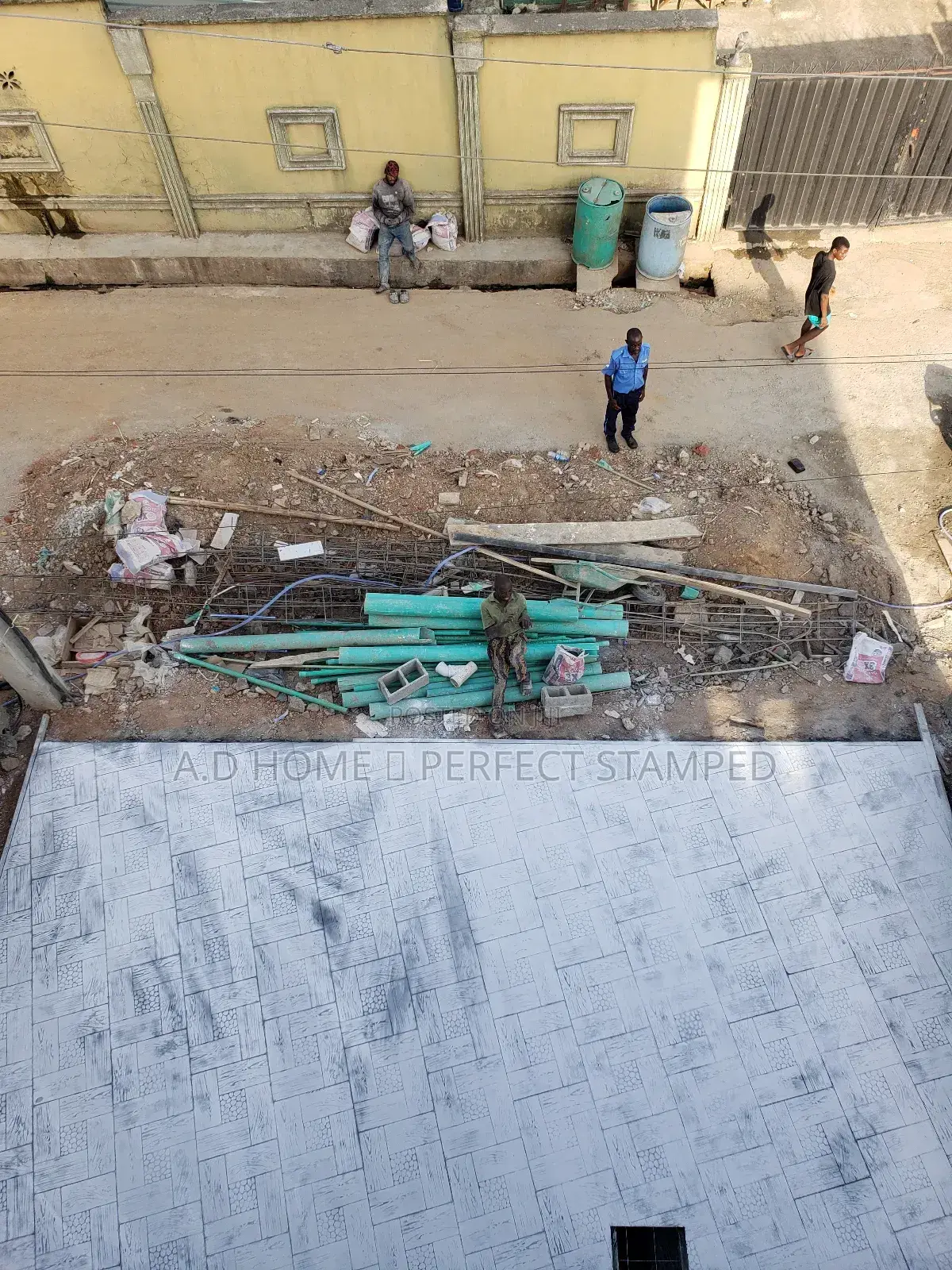 Professional Stamp Concrete Design