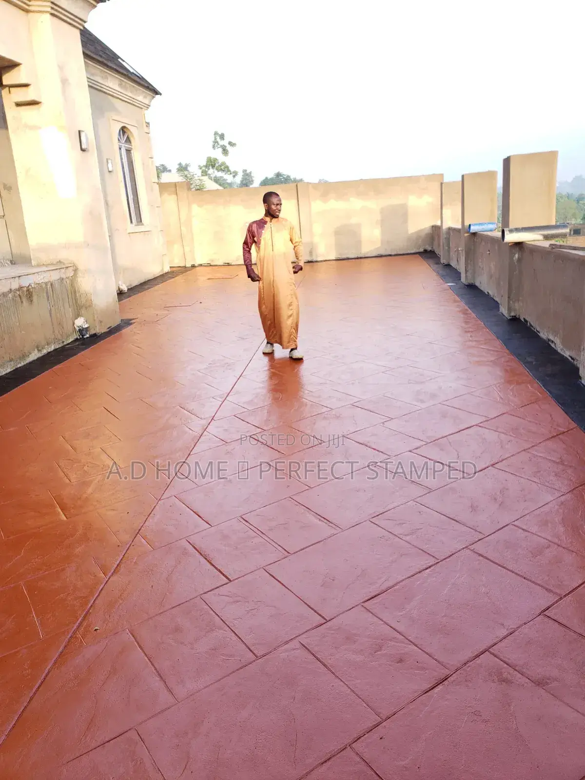 Professional Stamp Concrete Design