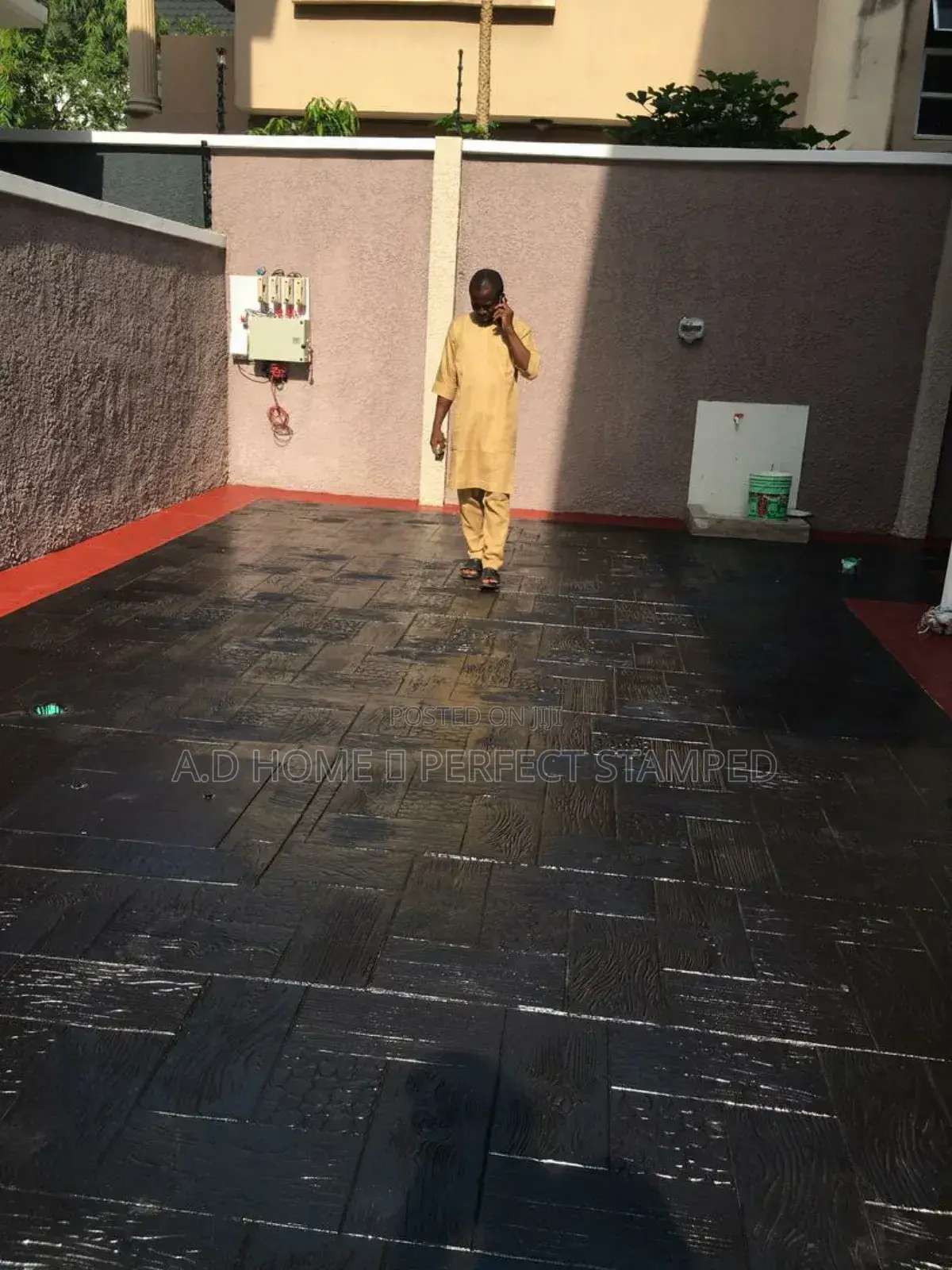 Professional Stamp Concrete Design