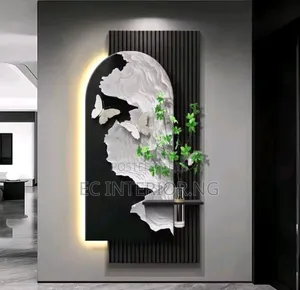 3d Sandstone Wall Lamp Painting